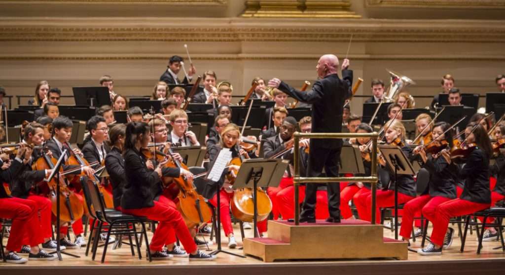 National Youth Orchestra of the USA/Christoph Eschenbach at Carnegie Hall – Bruckner 6 – Emanuel Ax plays Mozart K482 2 13795 1