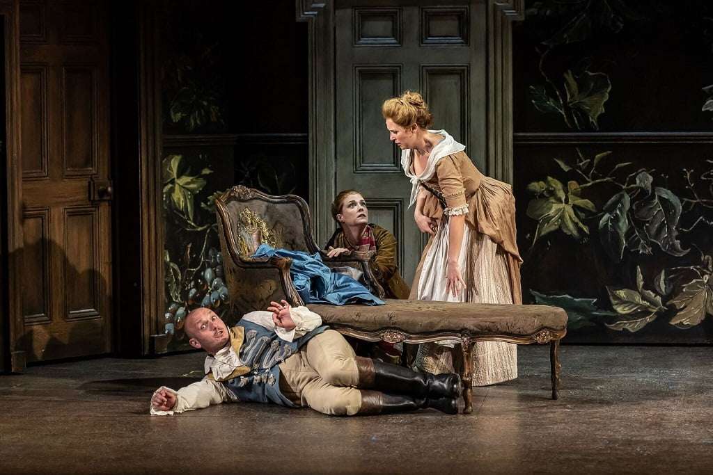 The Grange Festival 2019 – Mozart’s The Marriage of Figaro – Toby Girling, Simona Mihai, Ellie Laugharne, Roberto Lorenzi; directed by Martin Lloyd-Evans; conducted by Richard Egarr 2 16562 1