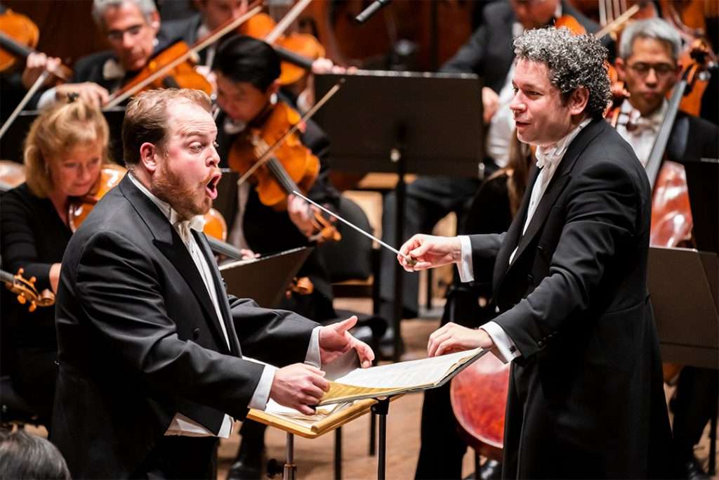 New York Philharmonic – Gustavo Dudamel conducts Franz Schubert’s Fourth Symphony and Gustav Mahler’s The Song of the Earth with Michelle DeYoung & Andrew Staples 2 17037 1