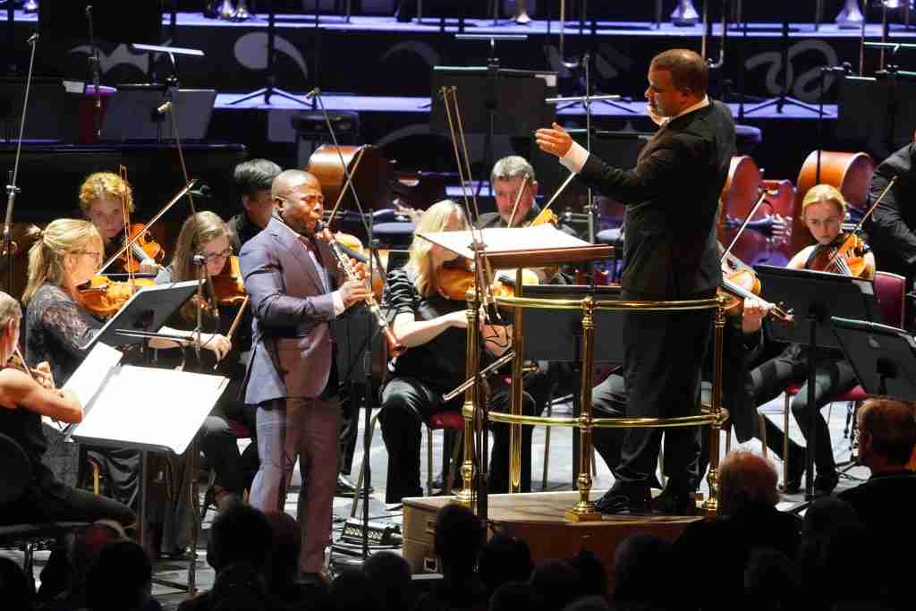 BBC Proms 2026 - Copland, Kahane, Stravinsky – Anthony McGill - BBC National Orchestra of Wales with Ryan Bancroft 2 BBC Proms Copland and Stravinsky Photo: BBC / Angus Race