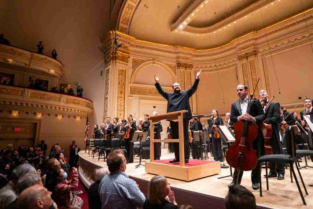 Boston Symphony Orchestra at Carnegie Hall - Andris Nelsons conducts Stride and The Rite of Spring, with Seong-Jin Cho playing Ravel 2 Photo: Chris Lee
