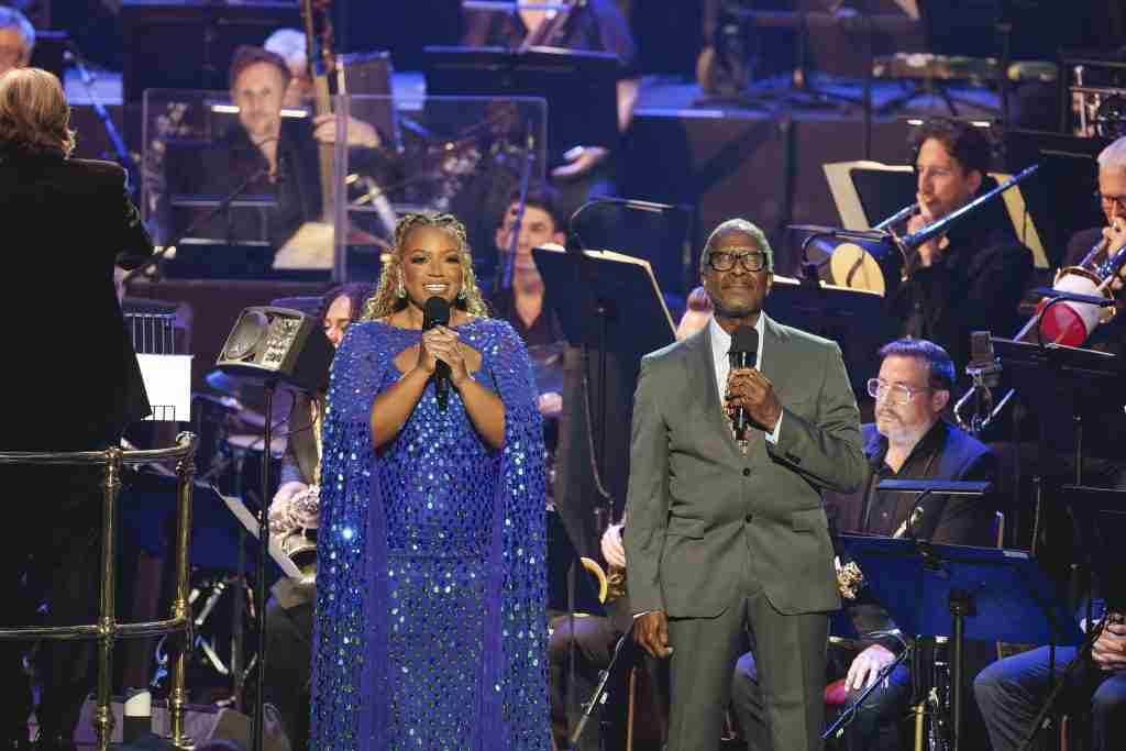 Prom 13: Sarah Vaughan – If You Could See Me Now 2 Prom 13: Sarah Vaughan - If You Could See Me Now. CHERISE Lucy-Anne Daniels Marisha Wallace Lizz Wright Clarke Peters presenter BBC Concert Orchestra Guy Barker conductor Photo: BBC / Andy Paradise
