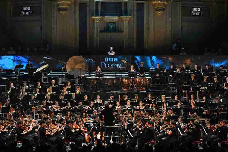BBC Proms 2026 – Listz, Ades and Berlioz – National Youth Orchestra with Thomas Ades 2 BBC Proms NYO Prom Photo: BBC/ Chris Christodoulou