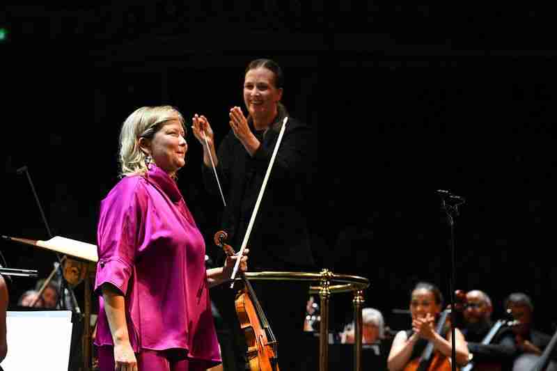 BBC Proms 2026 - Dvořák and Mendelssohn at the Royal Albert Hall. (another view) 2 Dvořák and Mendelssohn Photo: BBC Chris Christodoulou